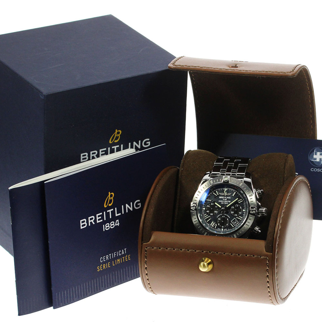 ☆美品 ★箱・保証書付き【BREITLING】ブライトリング クロノマット JSP 日本限定500本 AB0115 自動巻き メンズ_738551