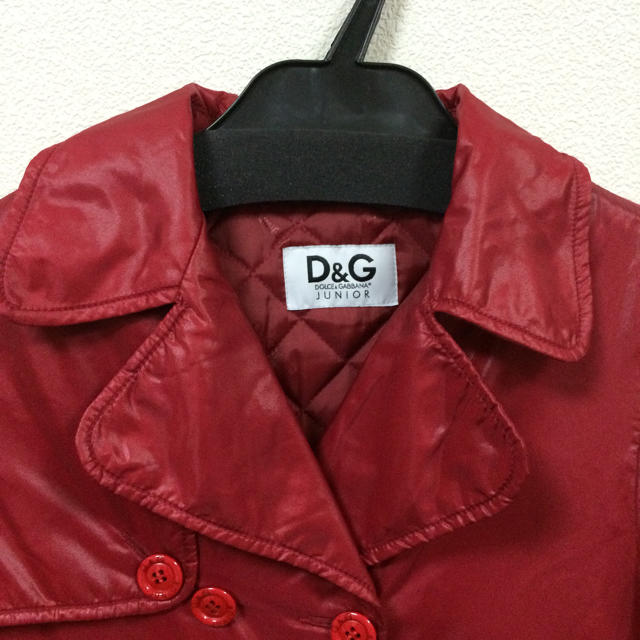 D&GJr. トレンチ型中綿入りコート 新品