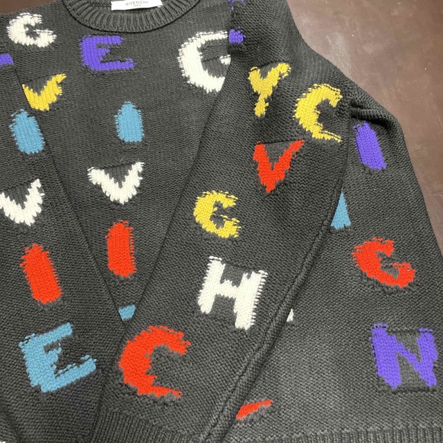 GIVENCHY - GIVENCHY ウールセーター マルチカラーXLの通販 by Hoo-Yah