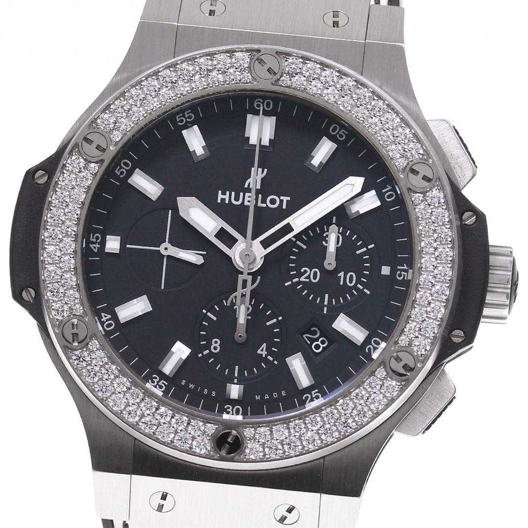 HUBLOT(ウブロ)の★箱付き【HUBLOT】ウブロ ビッグバン スチール ダイヤモンド 301.SX.1170.RX.1104 自動巻き メンズ_735758 メンズの時計(腕時計(アナログ))の商品写真