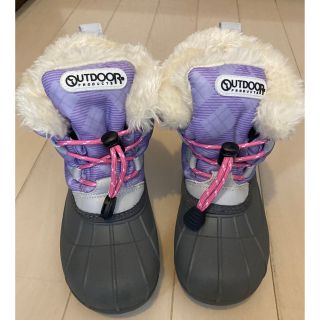 アウトドア(OUTDOOR)の outdoor スノーブーツ　21センチ(アウトドアシューズ)