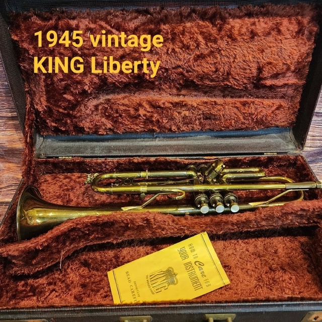 最も優遇の プロ所有 vintage King Liberty キング リバティー トランペット