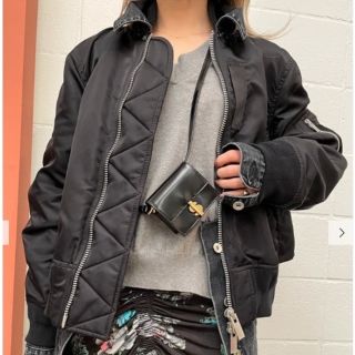 サカイ(sacai)のsacai デニム×MA-1ジャケット 2021(ブルゾン)