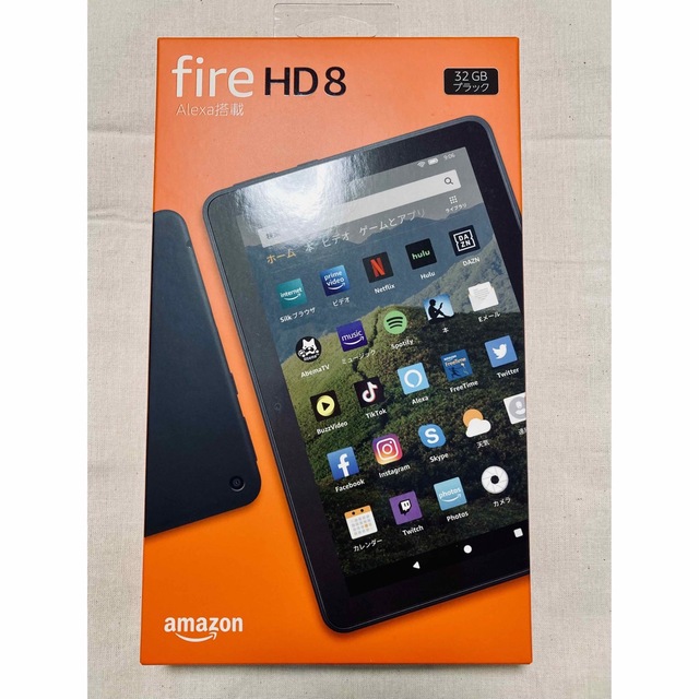 FireAmazon Fire HD 8 タブレット ブラック 32GB