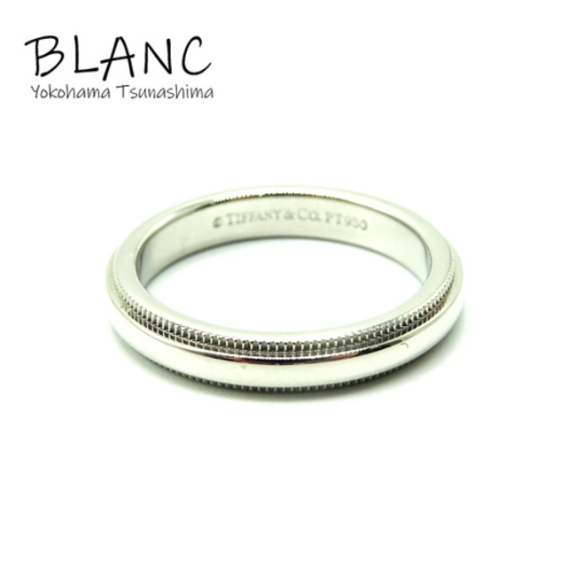 ティファニー ミルグレイン リング Pt950 プラチナ 指輪 約6.5号 | フリマアプリ ラクマ