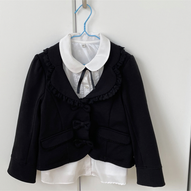 【超美品♡】anyFAM ジャケット シャツ セット フォーマル ブラックリボン 1