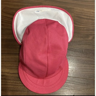 幼稚園 体操帽子 体操服 ジャクエツ カラー帽子 カラー帽 ピンクの通販