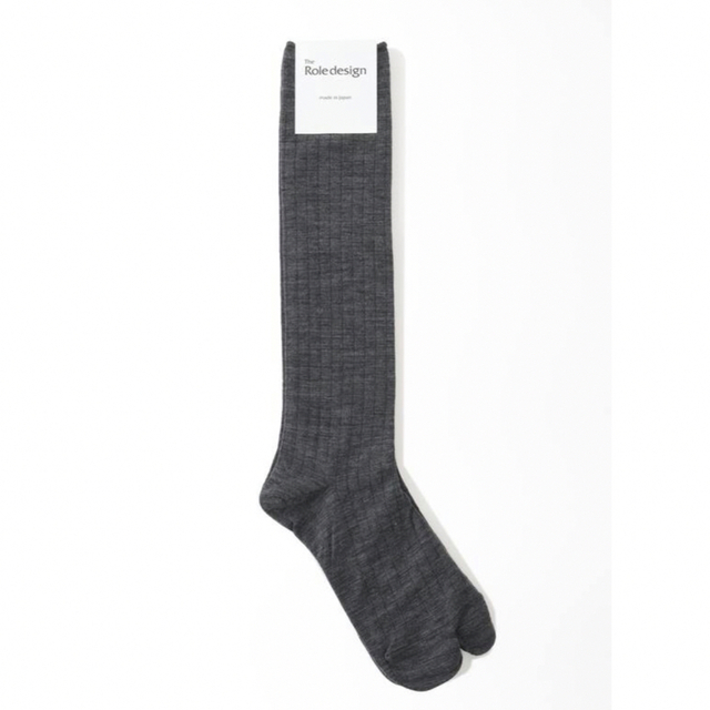 AP STUDIO(エーピーストゥディオ)の新品AP STUDIO ザ ロールデザインmerino hi rib socks レディースのレッグウェア(ソックス)の商品写真