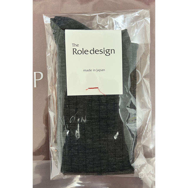 AP STUDIO(エーピーストゥディオ)の新品AP STUDIO ザ ロールデザインmerino hi rib socks レディースのレッグウェア(ソックス)の商品写真