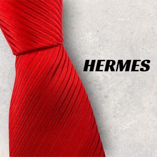 箱付未使用♥HERMES 最高級 フランス製 Hロゴ ネイビーブルー ネクタイ ネクタイ 公式店舗