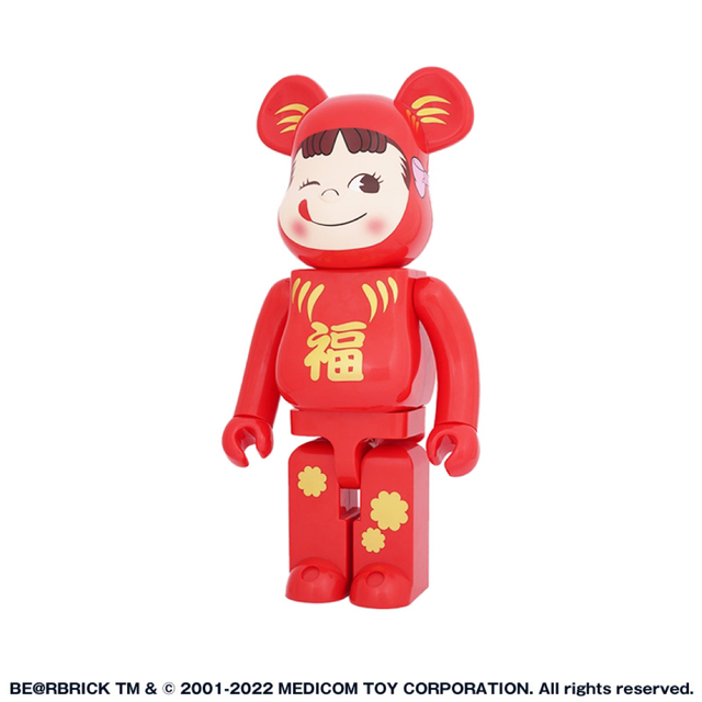 BE@RBRICK(ベアブリック)のBE＠RBRICK 達磨 ペコちゃん 1000% エンタメ/ホビーのフィギュア(その他)の商品写真