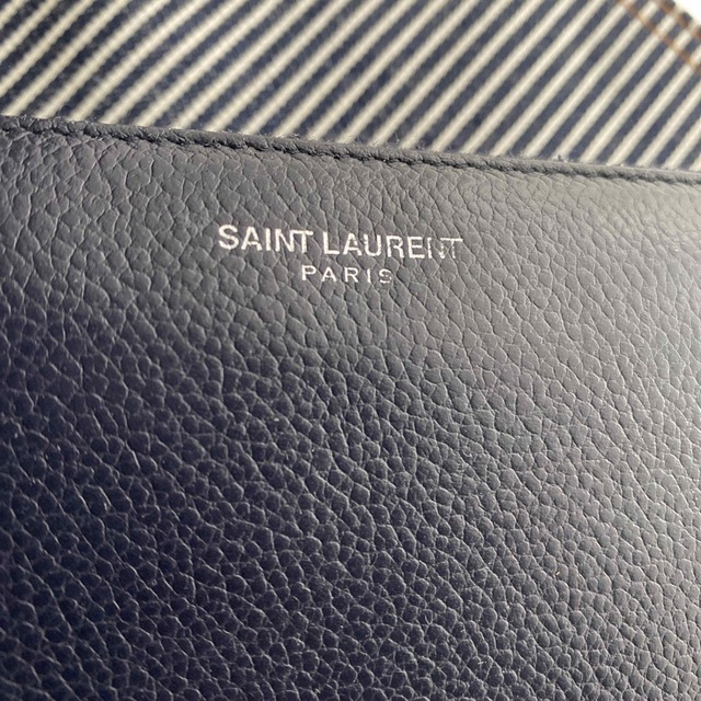Saint Laurent - サンローラン☆ネイビーの長財布の通販 by planshe's
