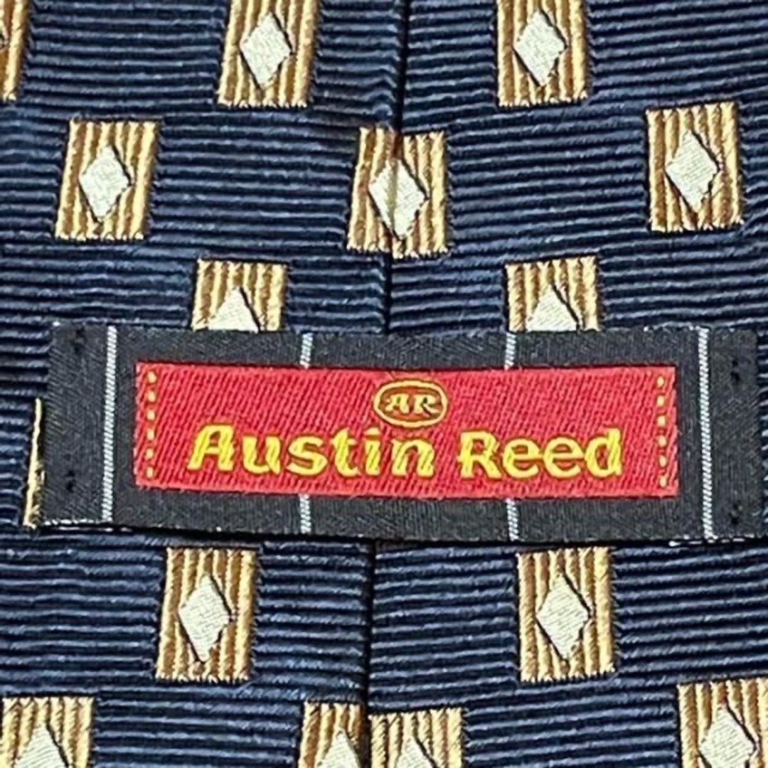 Austin Reed  ネクタイ 紺色ドット柄 USED美品 メンズのファッション小物(ネクタイ)の商品写真