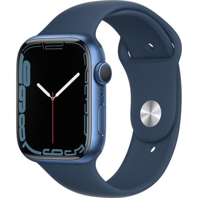 Apple Watch7 GPSモデル 45mm ミッドナイトブルー-