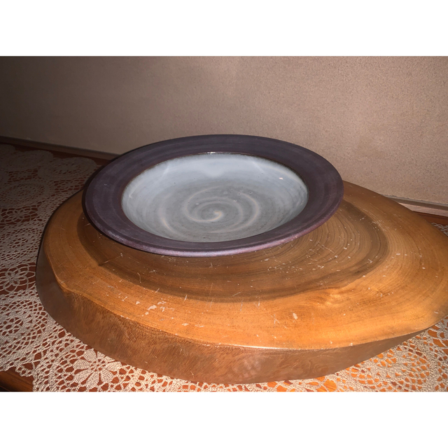 小石原焼き  大皿  深皿  24.6cm  【新品未使用】 3