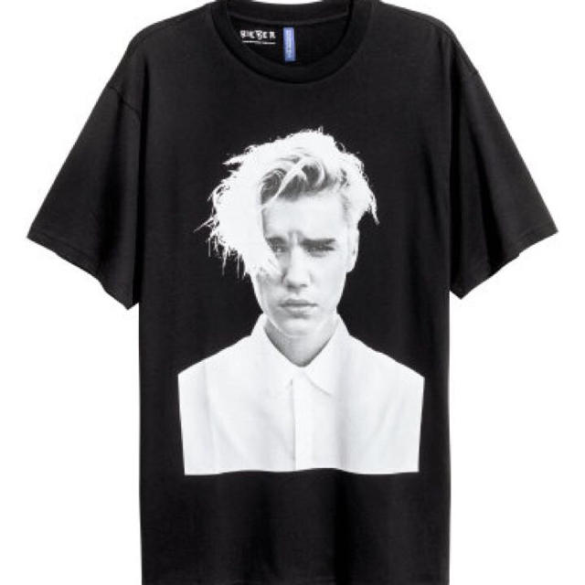 H&M(エイチアンドエム)のJustin Bieber H&MコラボTシャツ メンズのトップス(Tシャツ/カットソー(半袖/袖なし))の商品写真