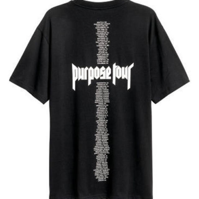 H&M(エイチアンドエム)のJustin Bieber H&MコラボTシャツ メンズのトップス(Tシャツ/カットソー(半袖/袖なし))の商品写真