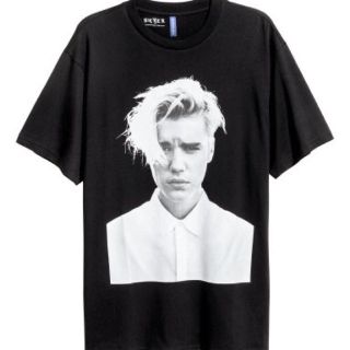 エイチアンドエム(H&M)のJustin Bieber H&MコラボTシャツ(Tシャツ/カットソー(半袖/袖なし))