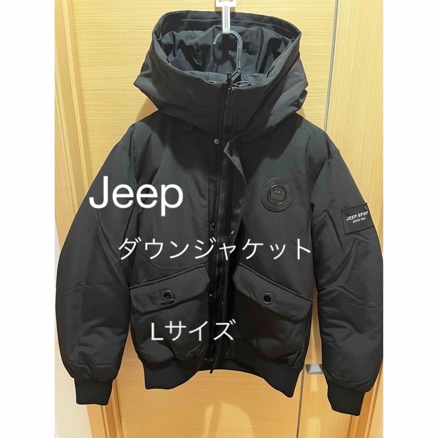 Jeepのダウンジャケット　Lサイズ