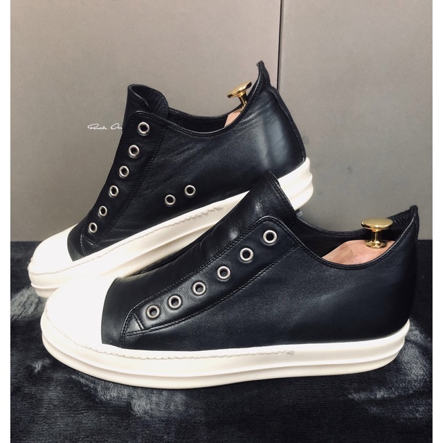 Rick Owens ラモーンズ low 41 【期間限定特価】 stockshoes.co
