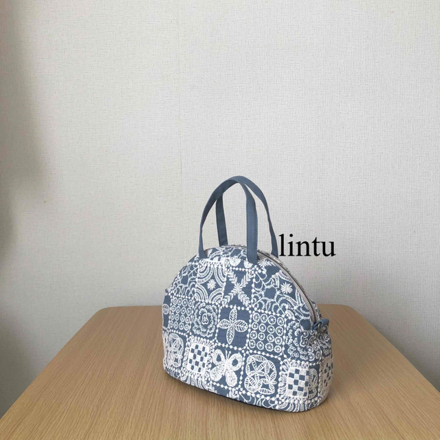 安心発送】 norinkoz*ハンドメイド*forest tileボストンバッグ 安心発送】 norinkoz*ハンドメイド*forest tileボストンバッグ
