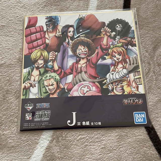 ONE PIECE(ワンピース)のワンピース 色紙 エンタメ/ホビーのおもちゃ/ぬいぐるみ(キャラクターグッズ)の商品写真