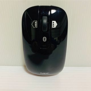 エヌイーシー(NEC)のNEC 純正 Bluetooth ワイヤレスマウス ブラック MT-1626(PC周辺機器)