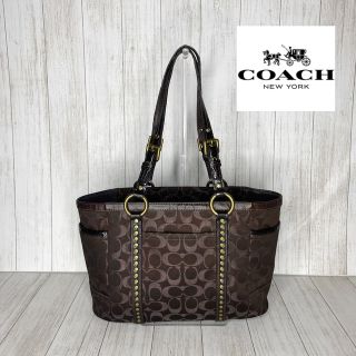 コーチ(COACH)のCOACH コーチ  シグネチャー　トートバッグ　ハンドバッグ(トートバッグ)