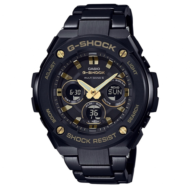 G-SHOCK - 美品 [ジーショック] [カシオ] 腕時計 G-STEEL 電波ソーラー