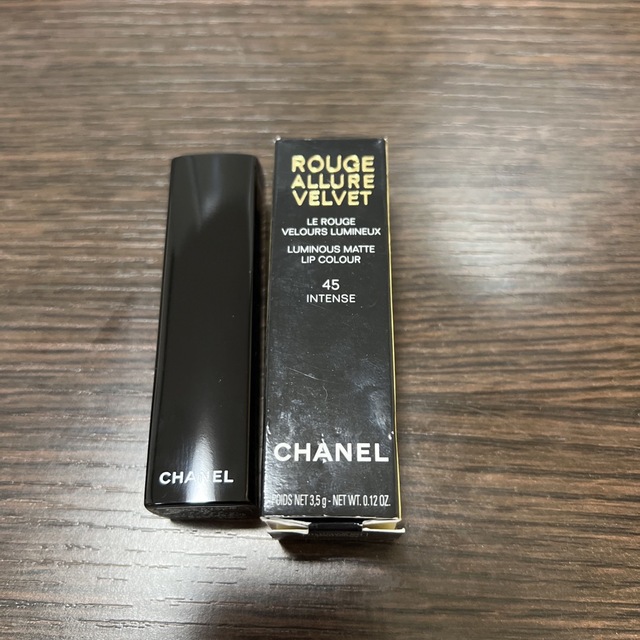 CHANEL ルージュアリュールヴェルヴェット45アンタンス