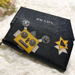 プラダ(PRADA)の✨極美品✨プラダ 長財布 ロボット サフィアーノ ラウンドファスナー レアプラダ(財布)