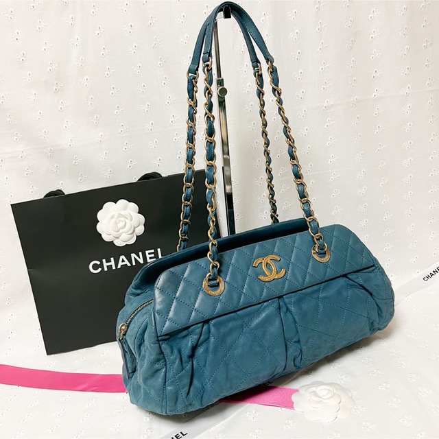 専用★CHANEL マトラッセ スパークルレザー チェーンショルダーバッグショルダーバッグ