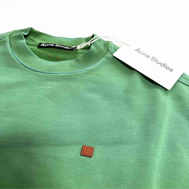 AcneStudios オーバーサイズ フェイスロゴ トレーナー グラデーション
