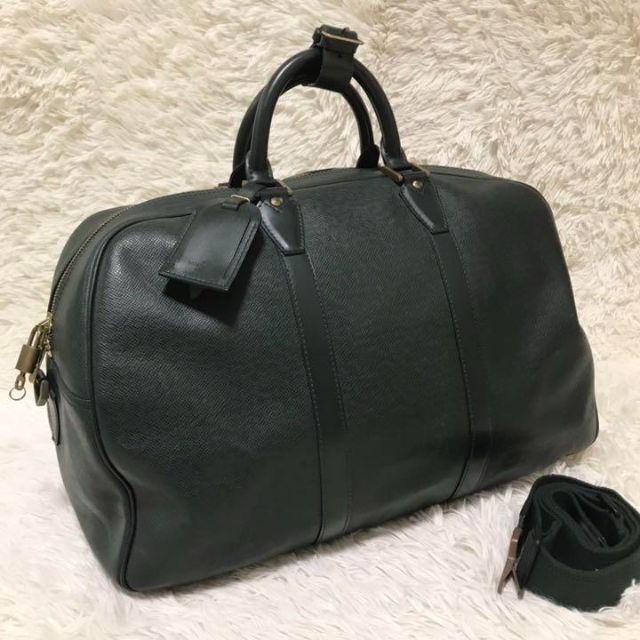 LOUISVUITTON　タイガ　ケンダルPM　ボストンバッグ　ブラック