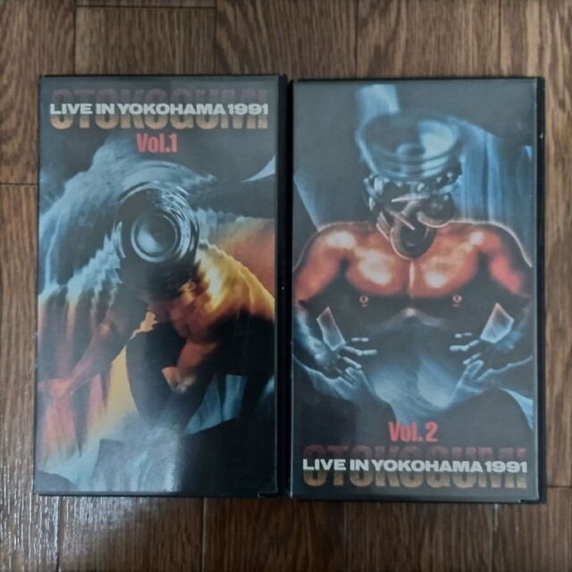 男闘呼組 『LIVE IN YOKOHAMA 1991』VHS 2本ｾｯﾄ