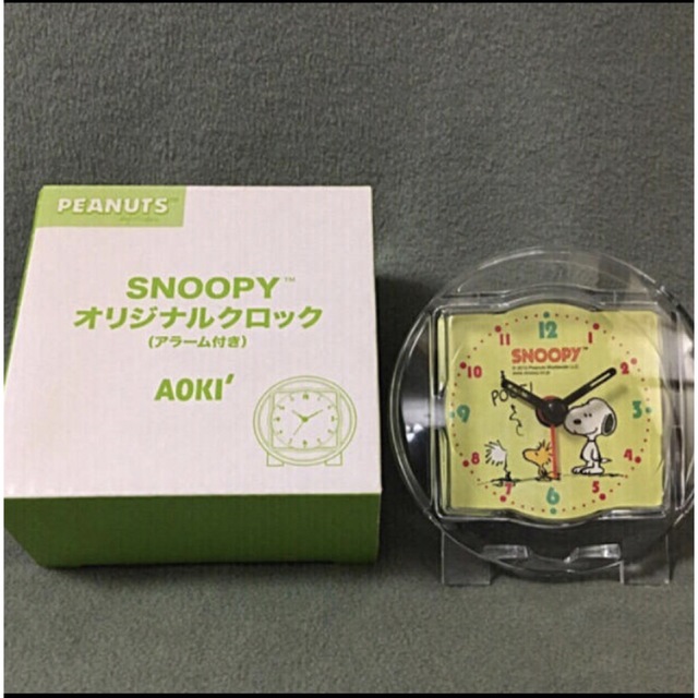 SNOOPY(スヌーピー)のSNOOPY🐾目覚ましアラーム クロック⏰ エンタメ/ホビーのおもちゃ/ぬいぐるみ(キャラクターグッズ)の商品写真