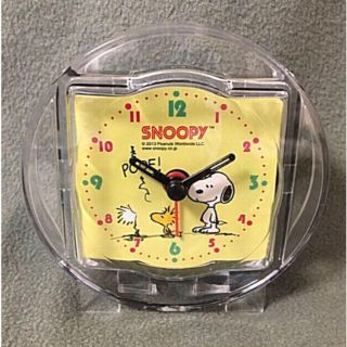 スヌーピー(SNOOPY)のSNOOPY🐾目覚ましアラーム クロック⏰(キャラクターグッズ)