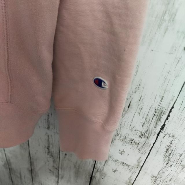 Champion - 【Champion】ワンポイント刺繍ロゴプルオーバーパーカー