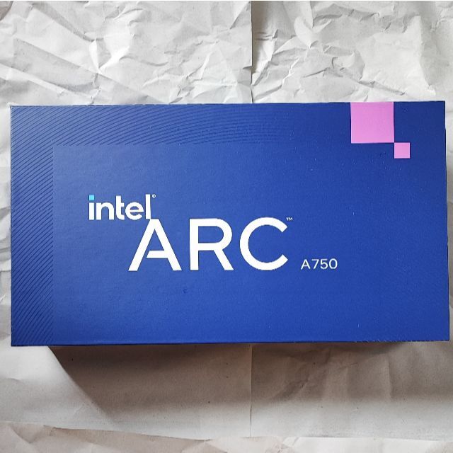 PC/タブレットIntel グラフィックカード Intel ARC A750 8GB