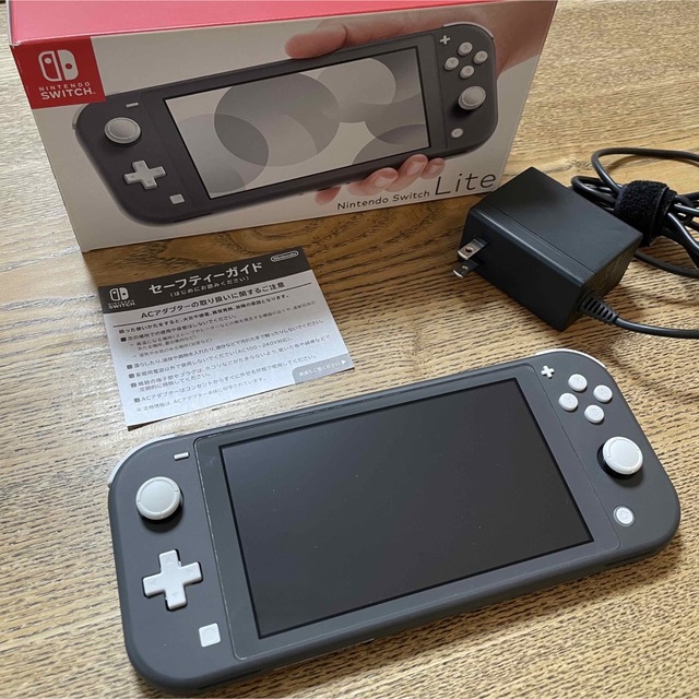 Nintendo Switch Liteグレー 中古品 エンタメ/ホビー ゲームソフト ...
