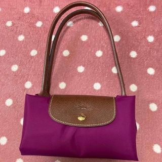 ロンシャン(LONGCHAMP)のロンシャン　ルプリアージュ　パープル(トートバッグ)