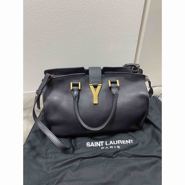Yves Saint Laurent - イヴサンローラン　ショルダーバッグ　黒　YSL