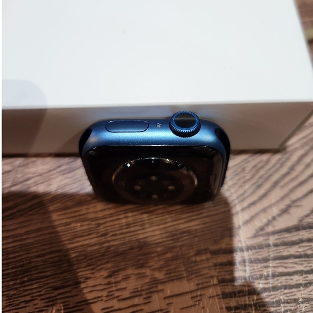 Apple Watch(アップルウォッチ)のapple watch series7 41mm GPS ブルーアルミ メンズの時計(腕時計(デジタル))の商品写真