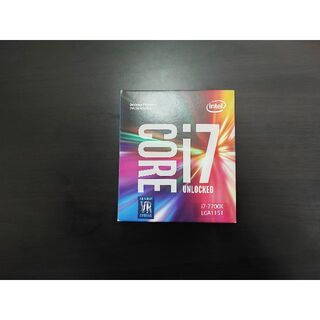 Intel core i7 7700k(PCパーツ)