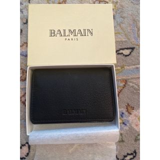 - BALMAIN カードケース ブラックの通販｜ラクマ