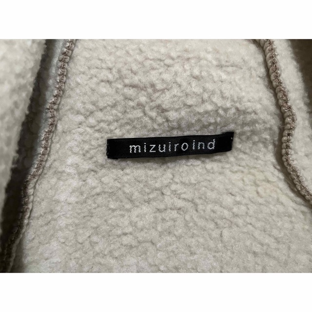 mizuiro ind(ミズイロインド)のmizuiroind アウター　カーディガン　羽織り レディースのジャケット/アウター(その他)の商品写真