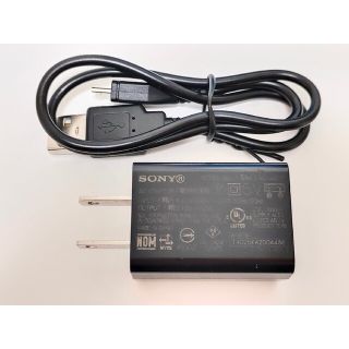 ソニー(SONY)のsony ソニー AC-UUD11 ACアダプター USB充電 5V1.5A(バッテリー/充電器)