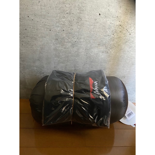 最高 新品未使用 NANGA - NANGA シュラフ ブラウン 750DX light AURORA