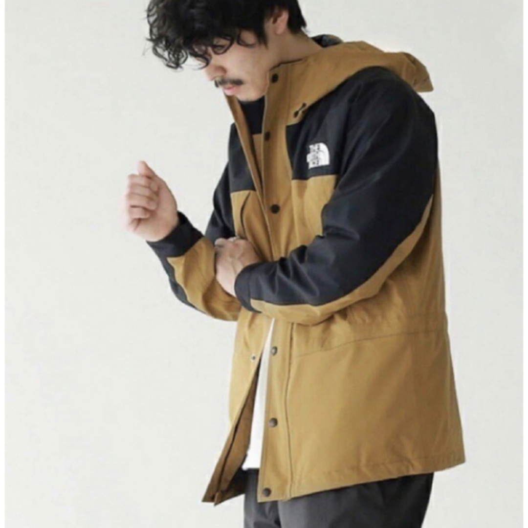 THE NORTH FACE(ザノースフェイス)の希少 ノースフェイス マウンテンライトジャケット ユーティリティブラウン 新品 メンズのジャケット/アウター(ナイロンジャケット)の商品写真