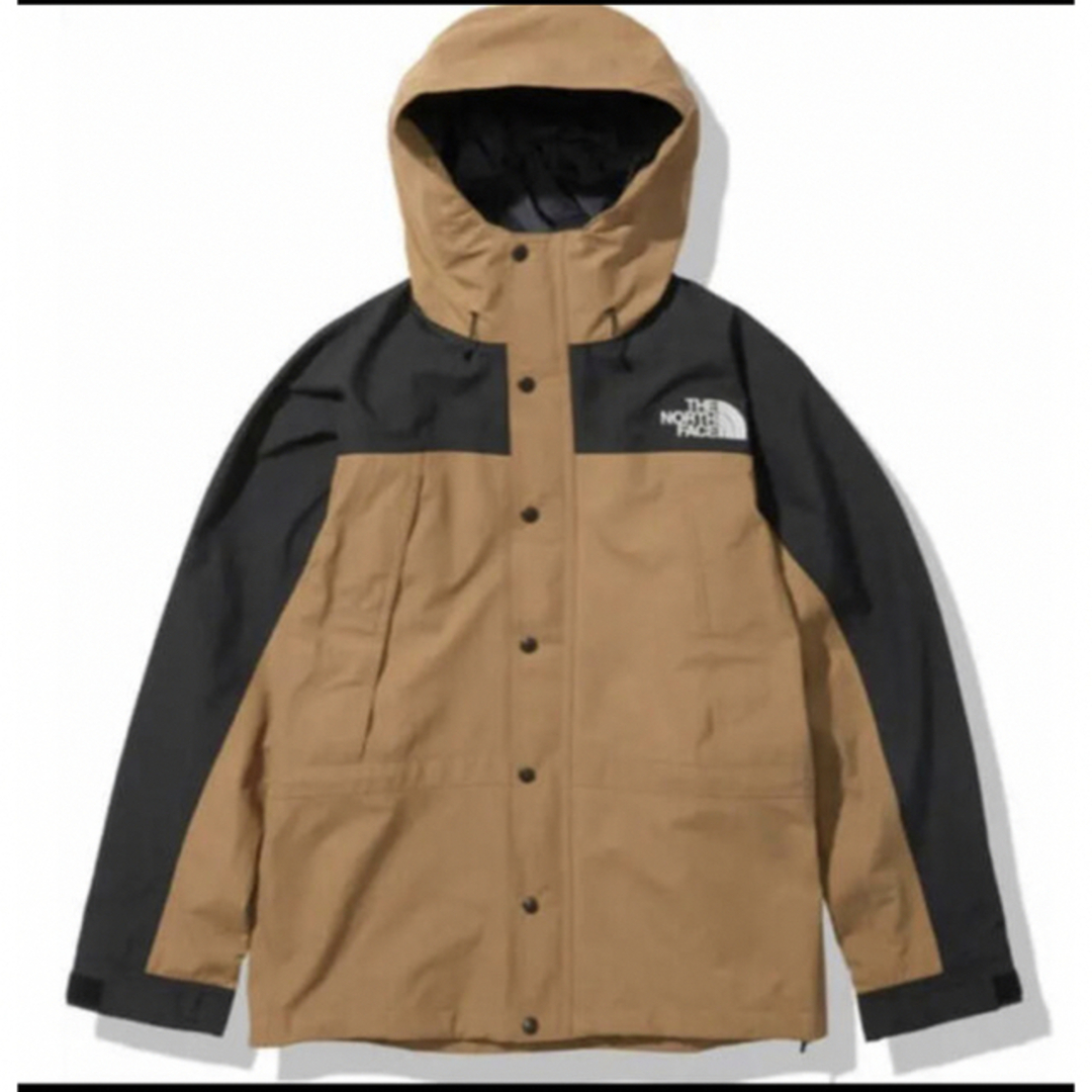 THE NORTH FACE(ザノースフェイス)の希少 ノースフェイス マウンテンライトジャケット ユーティリティブラウン 新品 メンズのジャケット/アウター(ナイロンジャケット)の商品写真